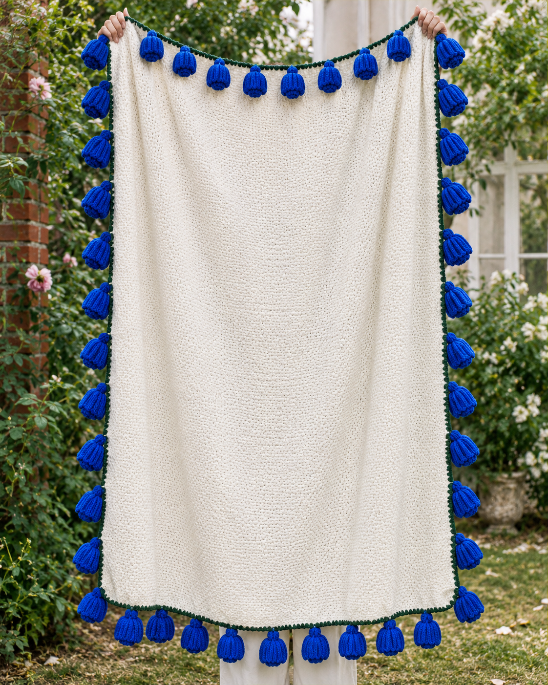 Purl & Posy Bouquet Blanket